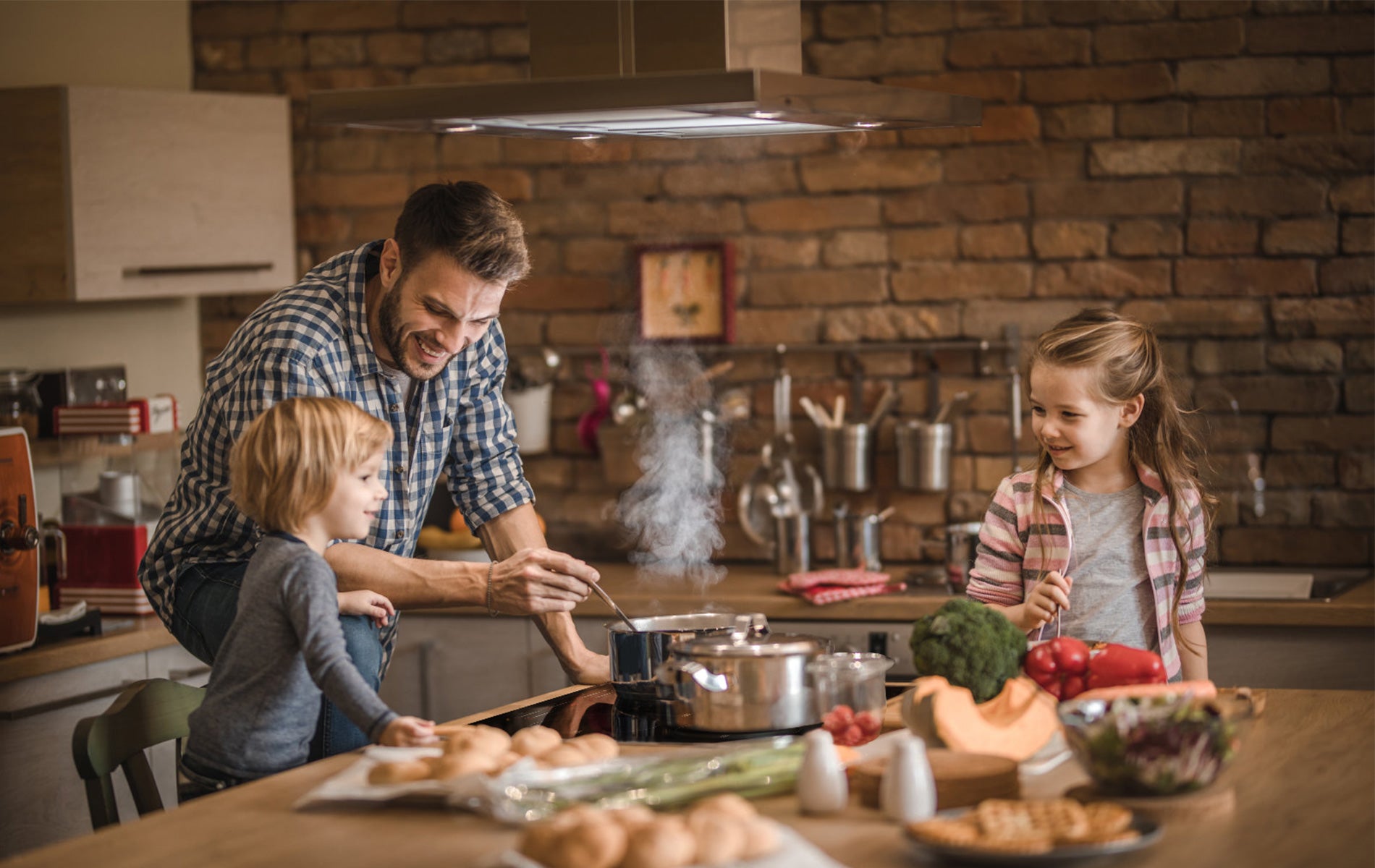 induction cooktop with touch control