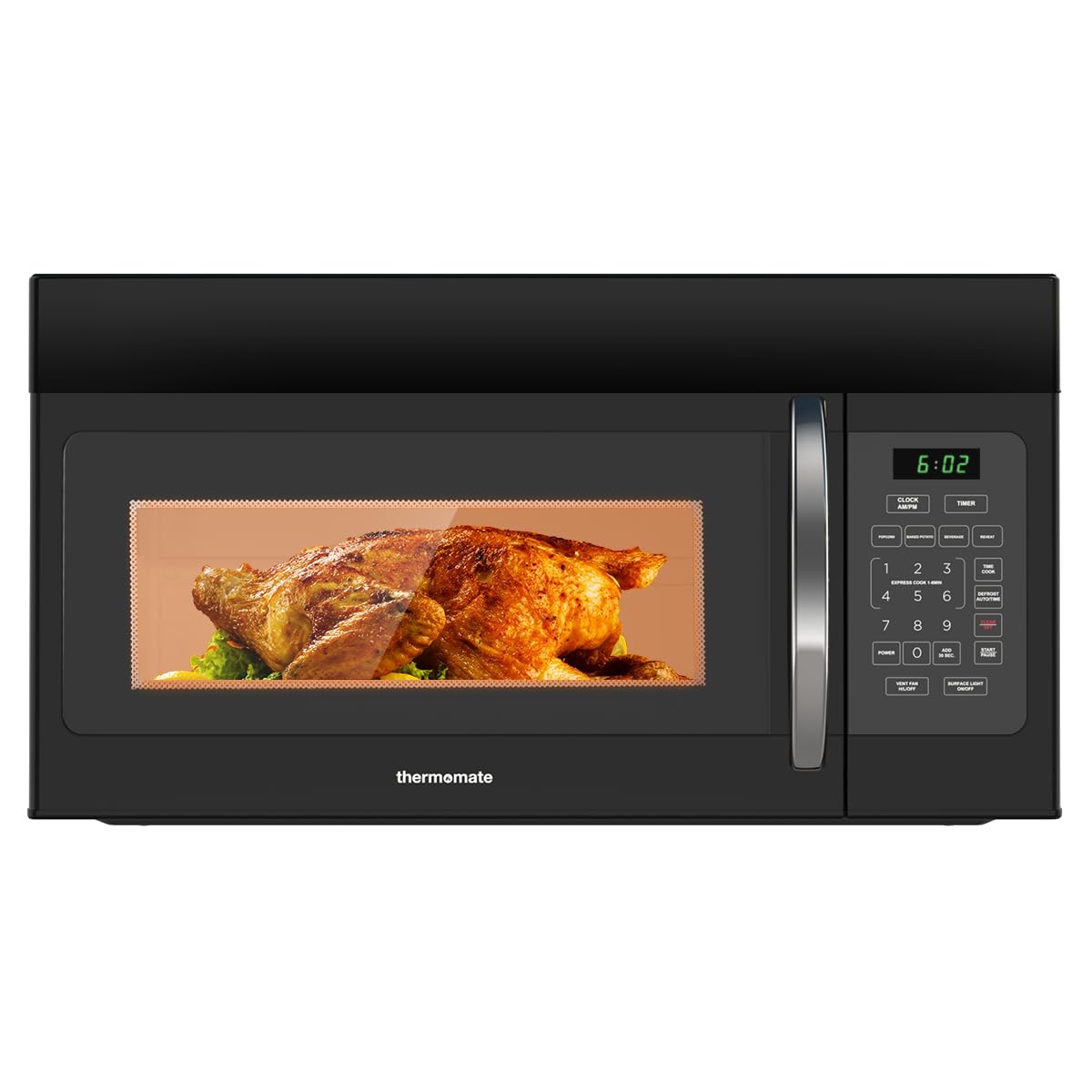30 Inch 1.6 Cu. Ft. 300 CFM Over the Range Microwave Oven - Black