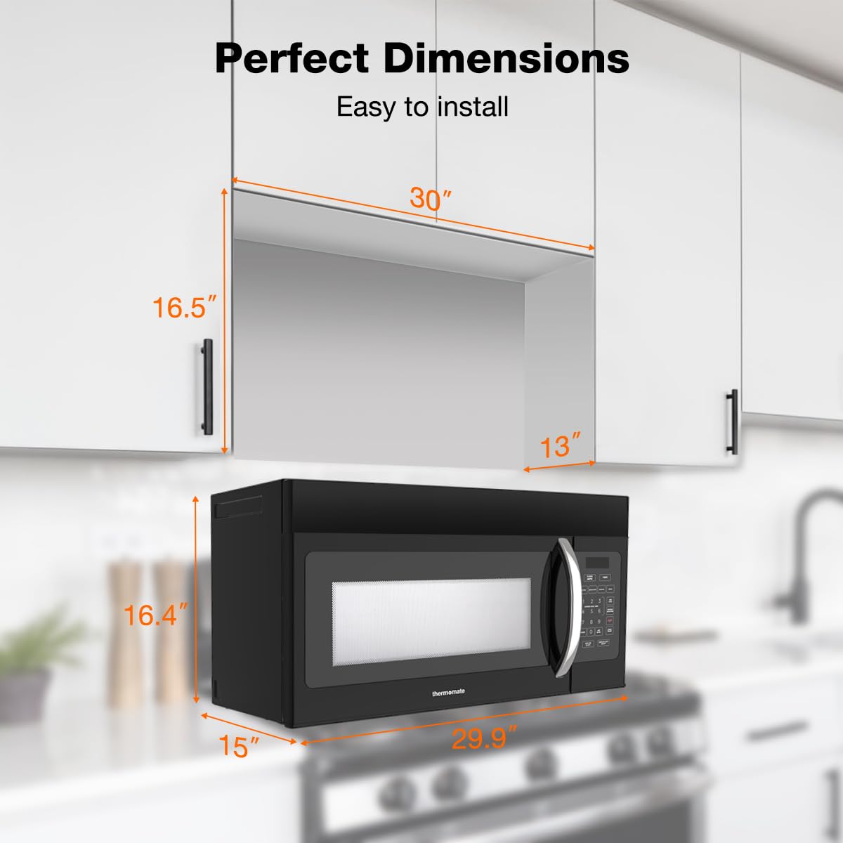 30'' Over the Range Microwave - 1.6 Cu. Ft. | 300 CFM