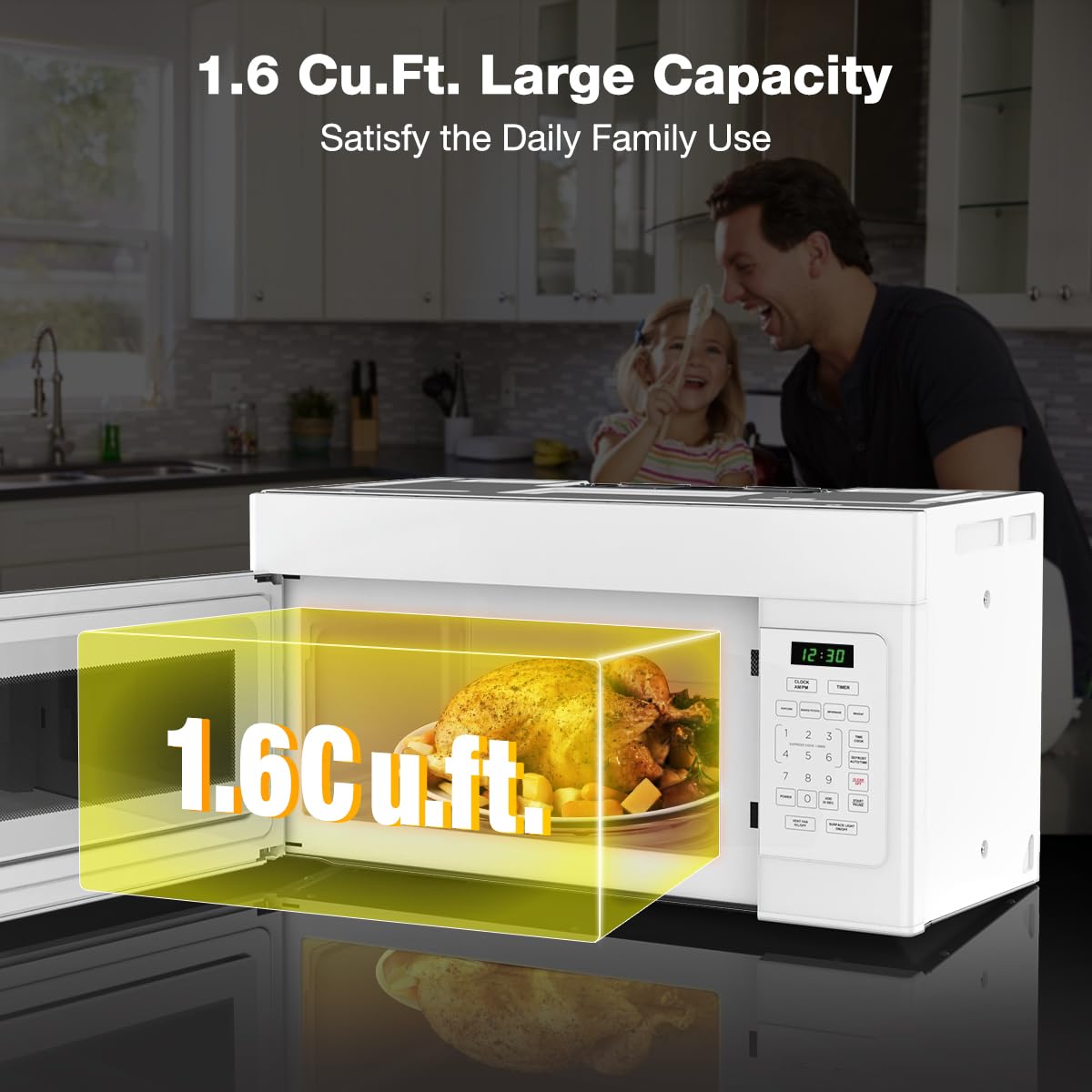 30'' Over the Range Microwave - 1.6 Cu. Ft. | 300 CFM