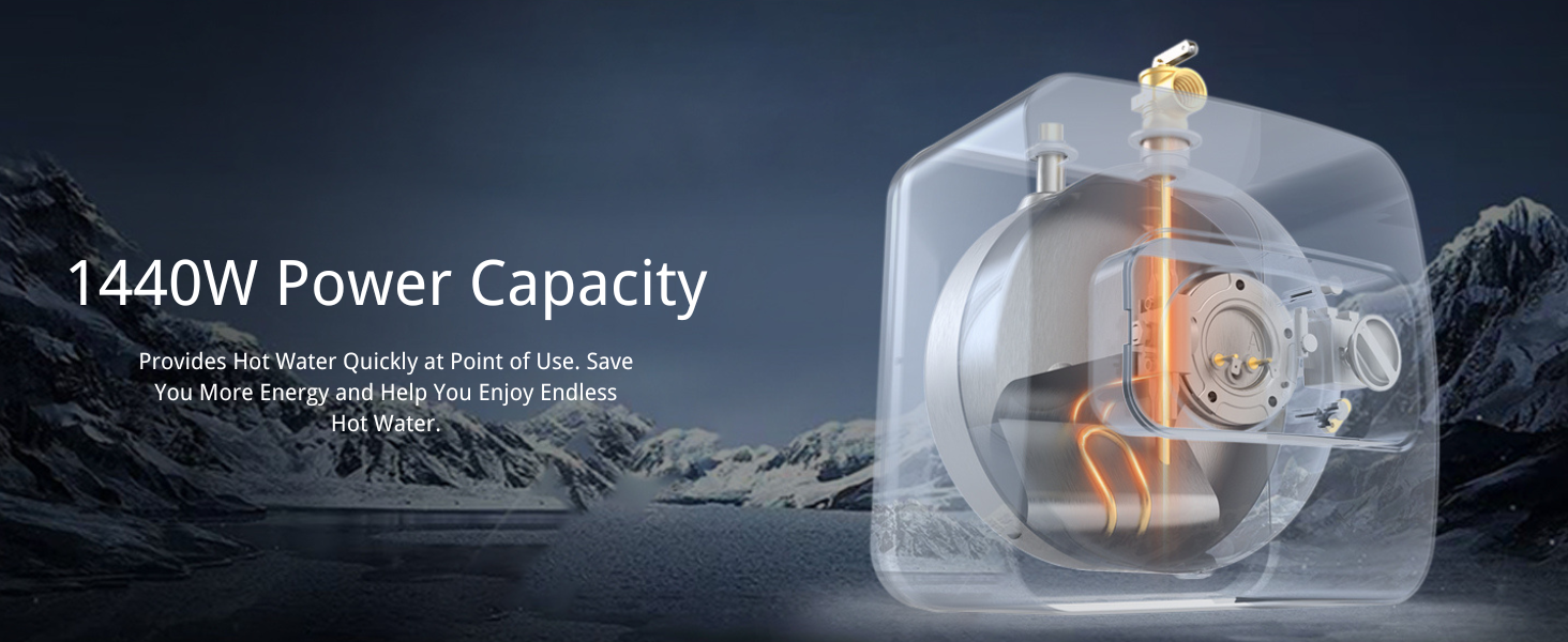 1440W Power Capacity | Thermomate