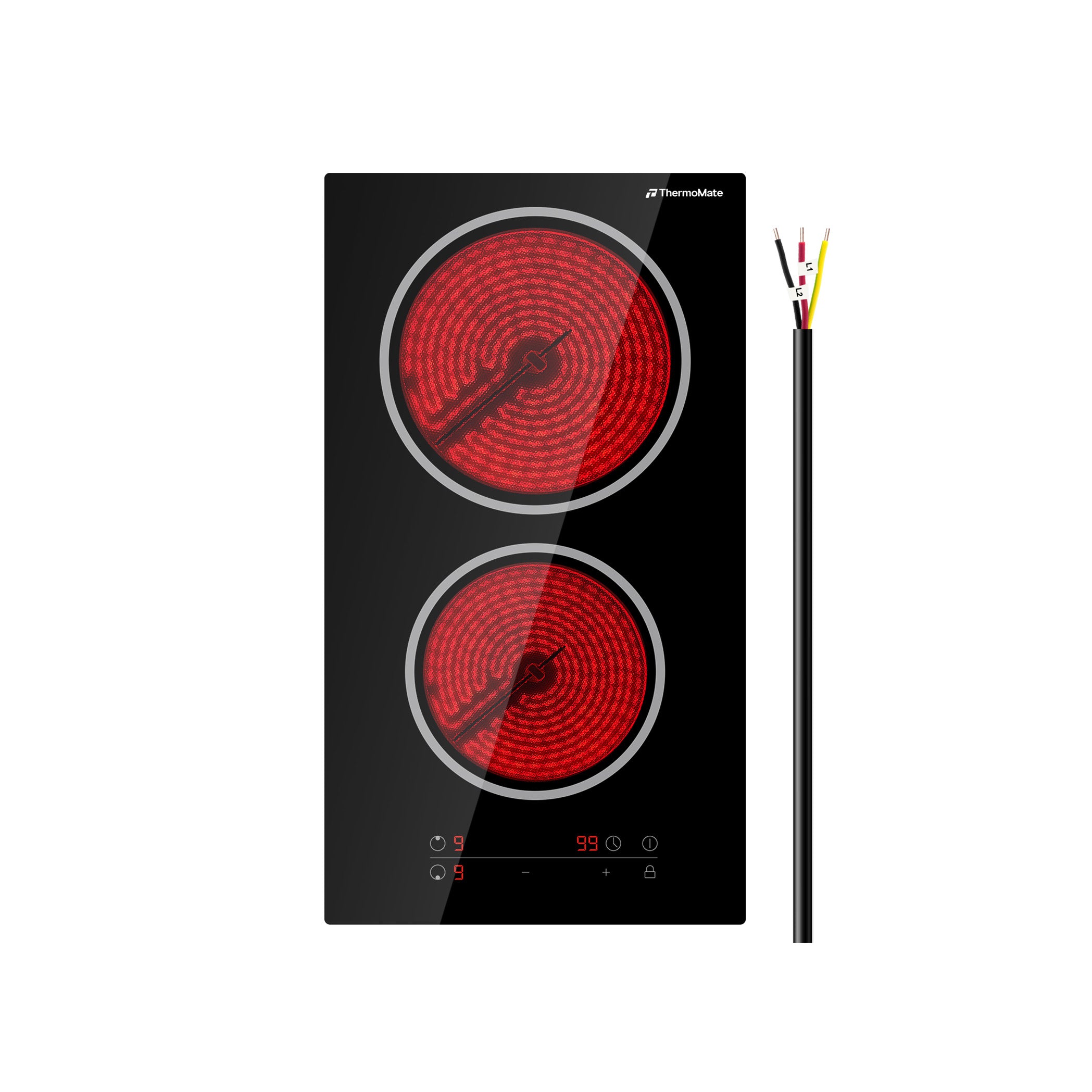 12 Inch Built-in Radiant Electric Stove Top - Sensor Touch Control