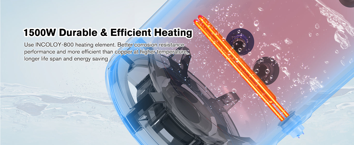 1500W Durable & Efficient Heating | Thermomate