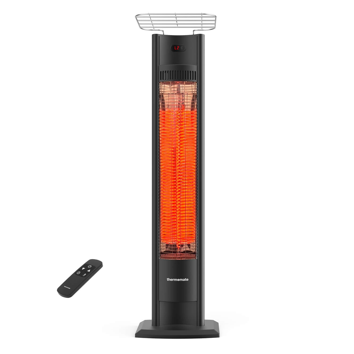 Electric Carbon Infrared Patio Heater - 1500W, image size:1500x1500