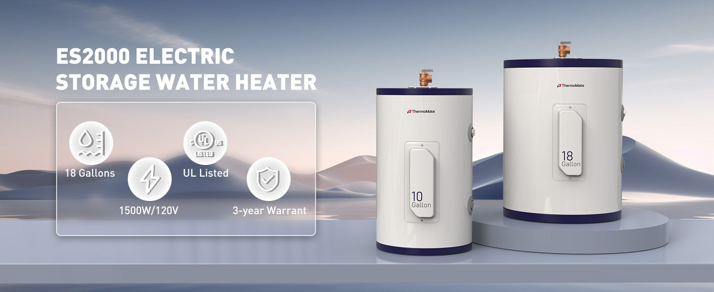 ES2000 ELECTRIC
STORAGE WATER HEATER