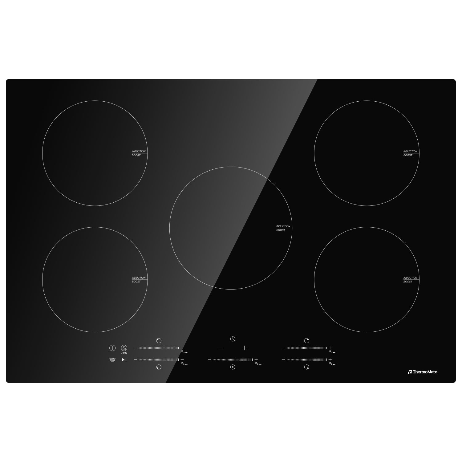 30'' Induction Cooktop w/ 5 Boost Burners