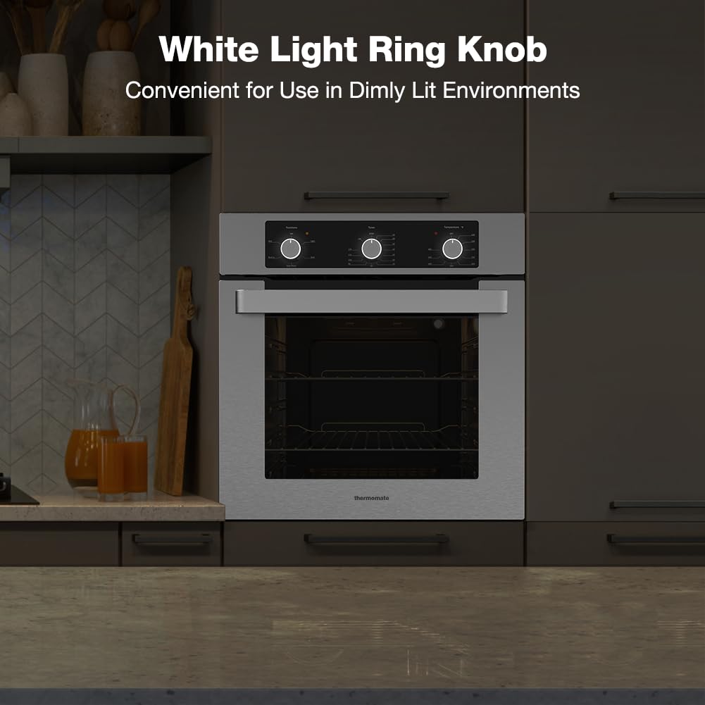 White Light Ring Knob - Thermomate