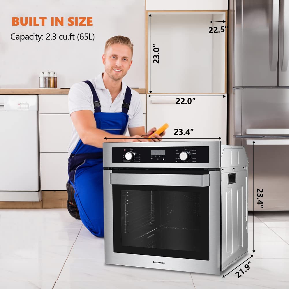 Built In Size | Thermomate wall oven