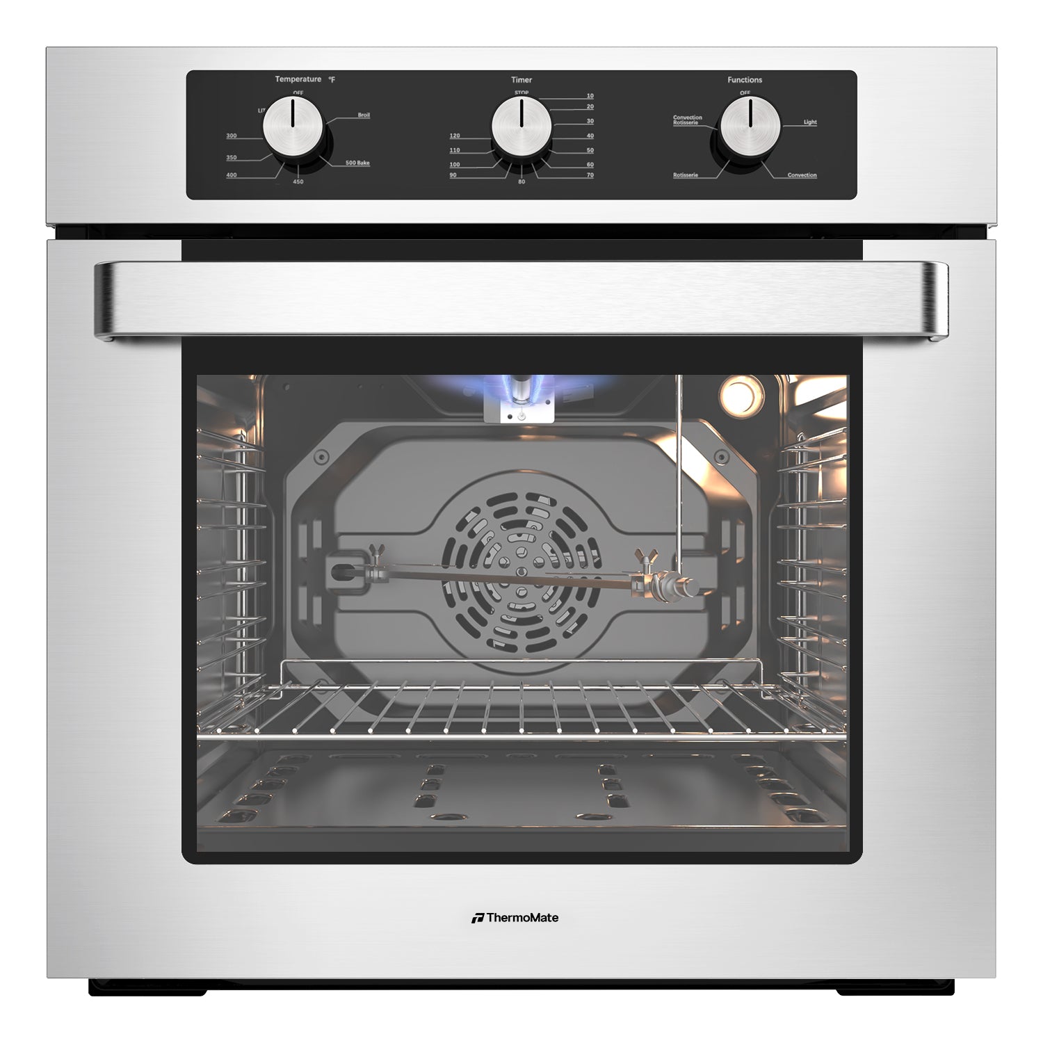 24'' Built-in Convection Gas Wall Oven - 5 Cooking Functions