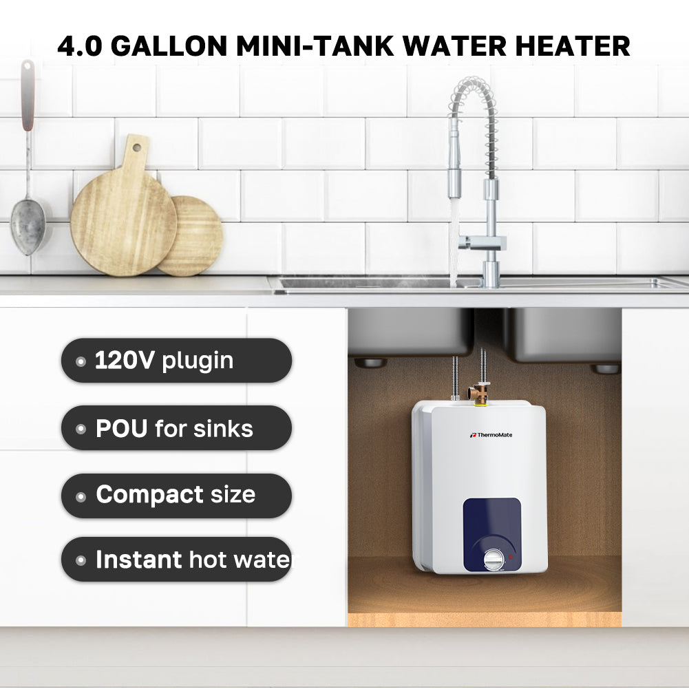 4.0 GALLON MINI-TANK WATER HEATER