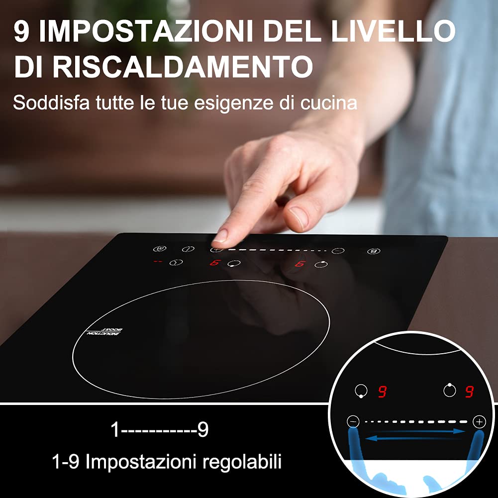 9 IMPOSTAZIONI DEL LIVELLO DIRISCALDAMENTO
