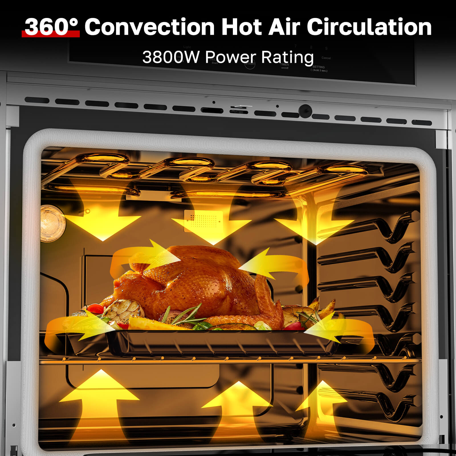 360_-convection-Hot-Air-Circulation-3800W-Power-Rating