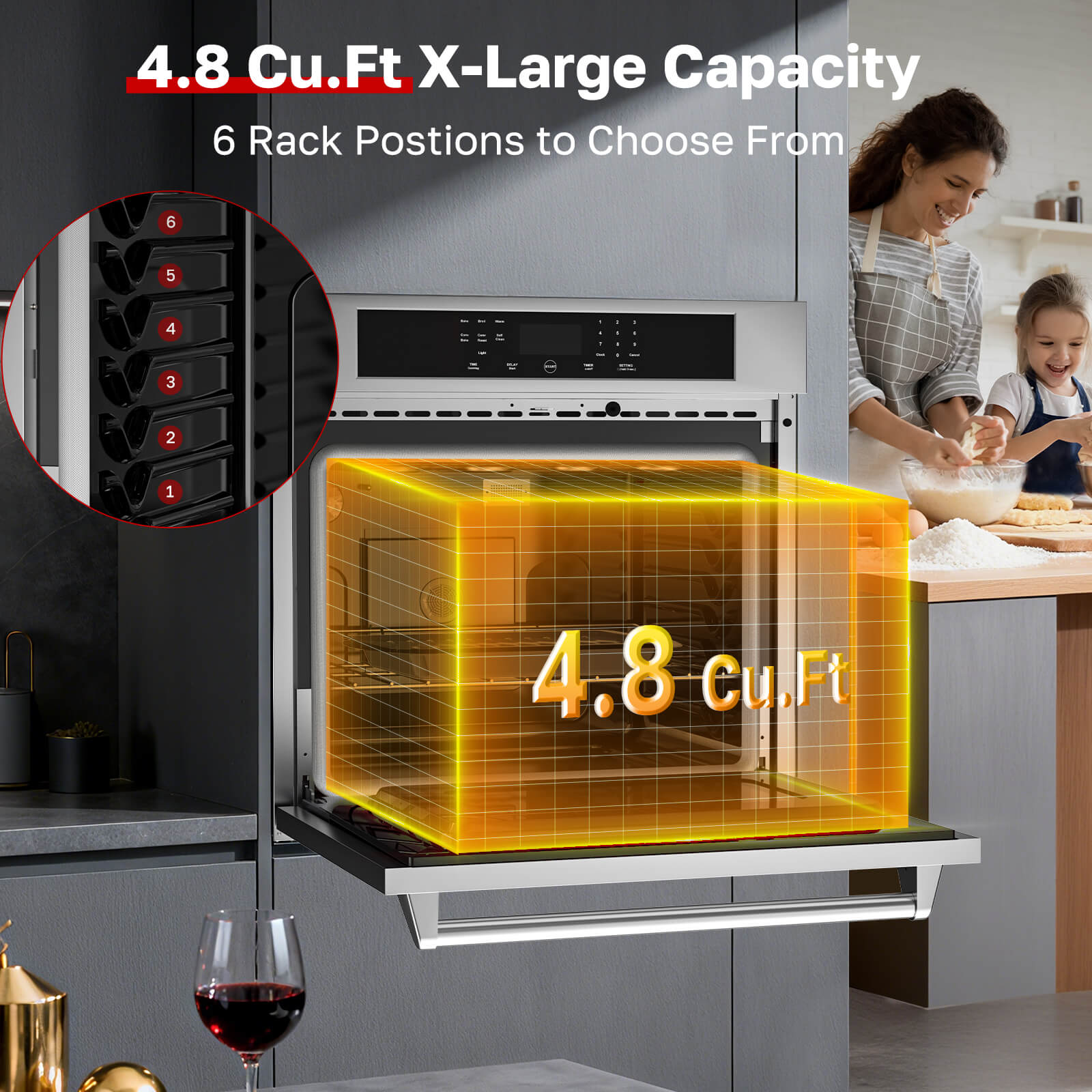 4.8-Cu.Ft-X-Large-Capacity-6-Rack-Postions-to-Choose-From