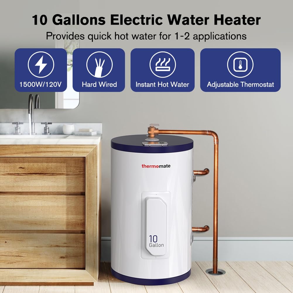 10 Gallons Electric Water Heater - Thermomate