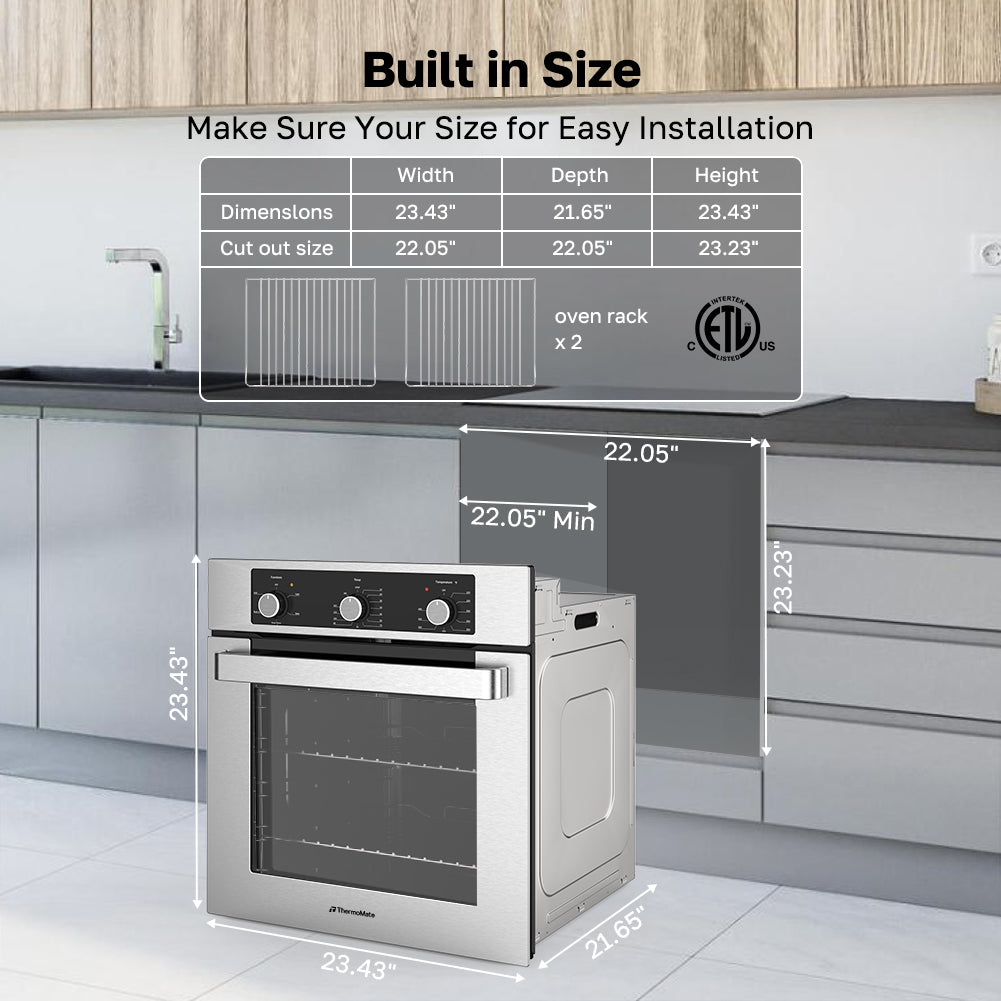 Built in Size