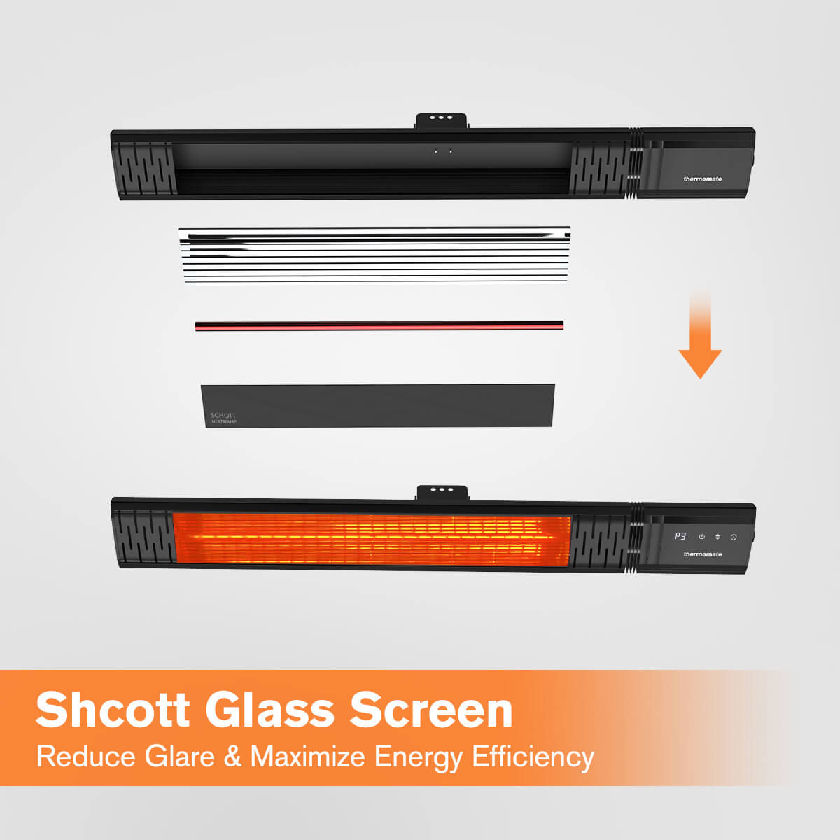 Shcott Glass Screen Reduce Glare & Maximize Energy Efficiency