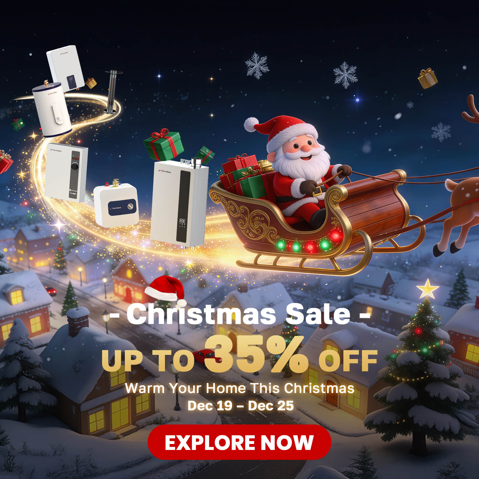 ThermoMate Christmas sale up to 35% off