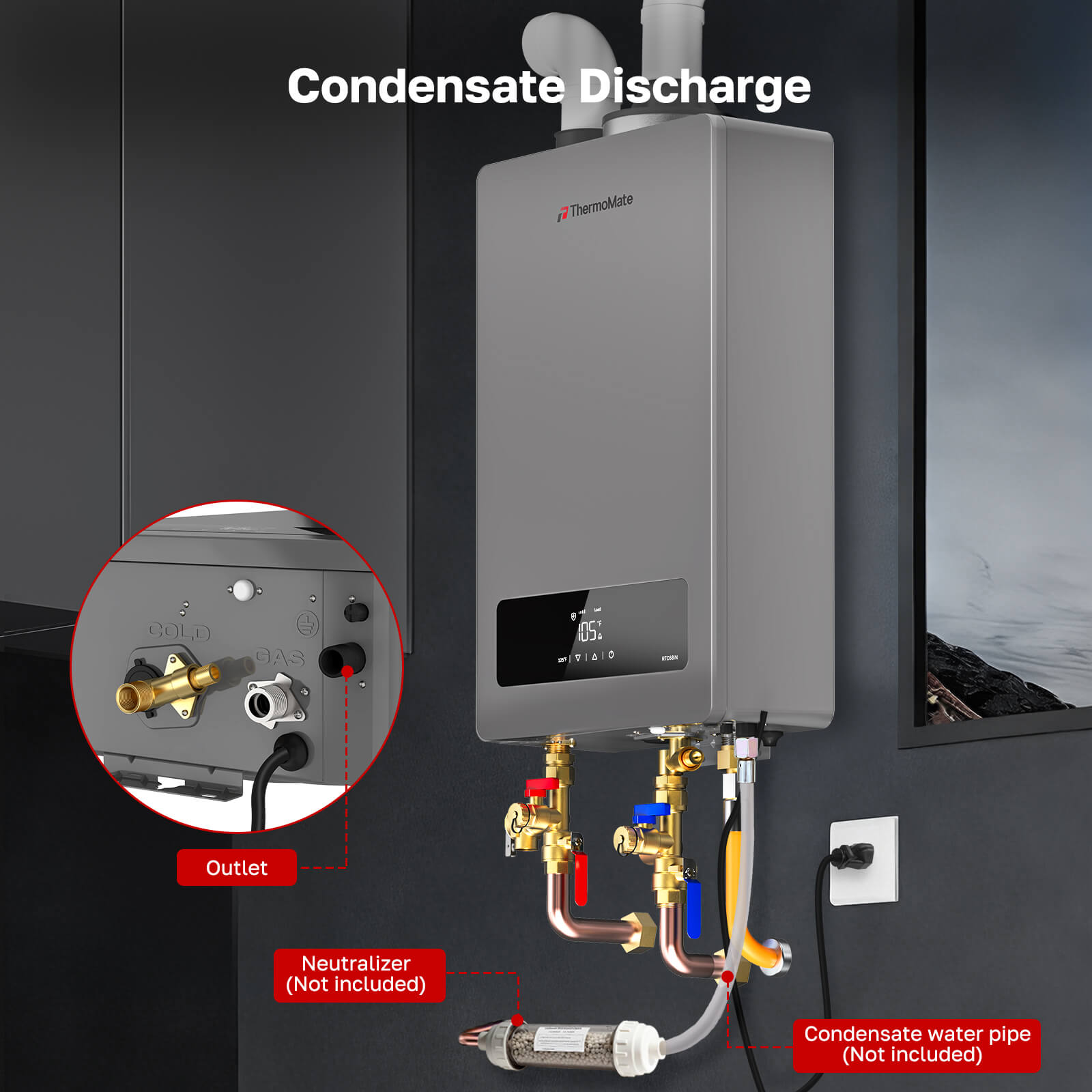 Condensate-Discharge