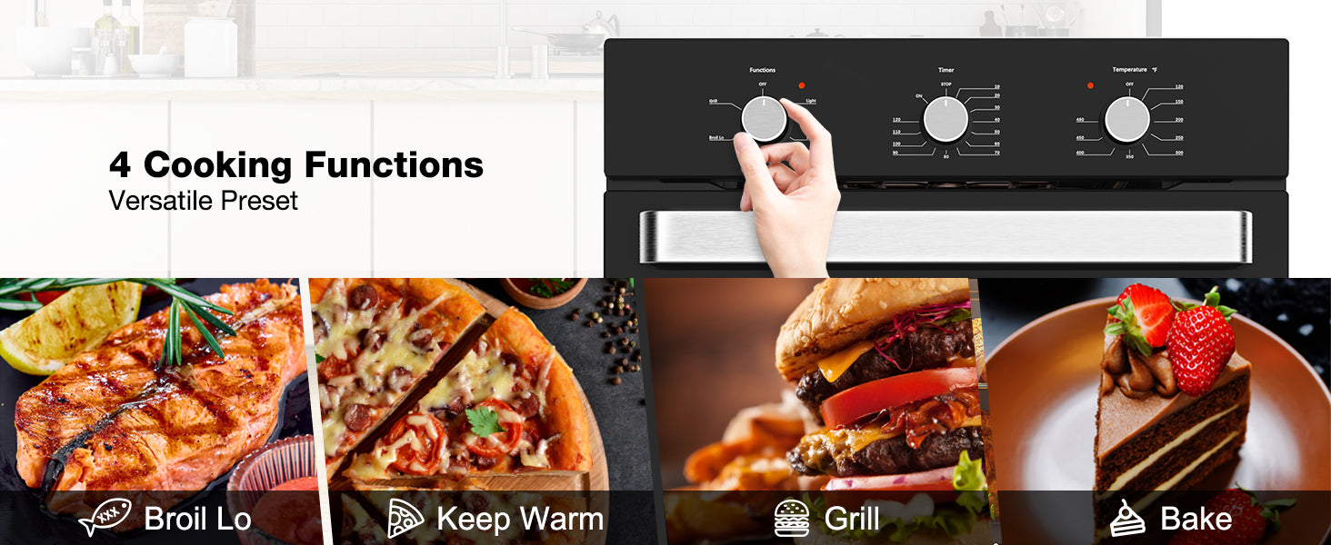 4 Cooking Functions | Thermomate wall ovens