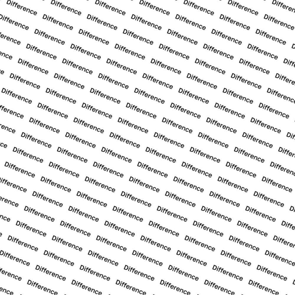 Make up the difference