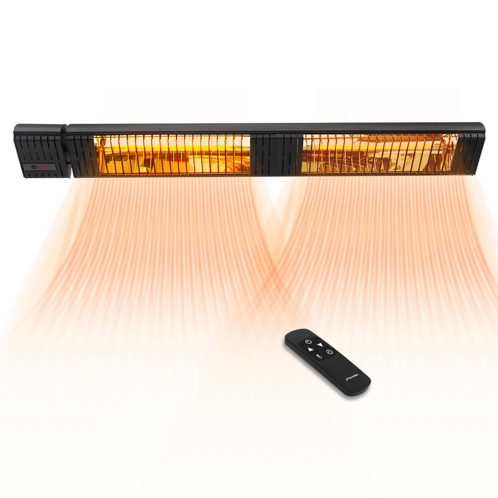 Electric-Outdoor-Indoor-Patio-Heater-3000W-Wall-Mounted-Timer-EIH3000B