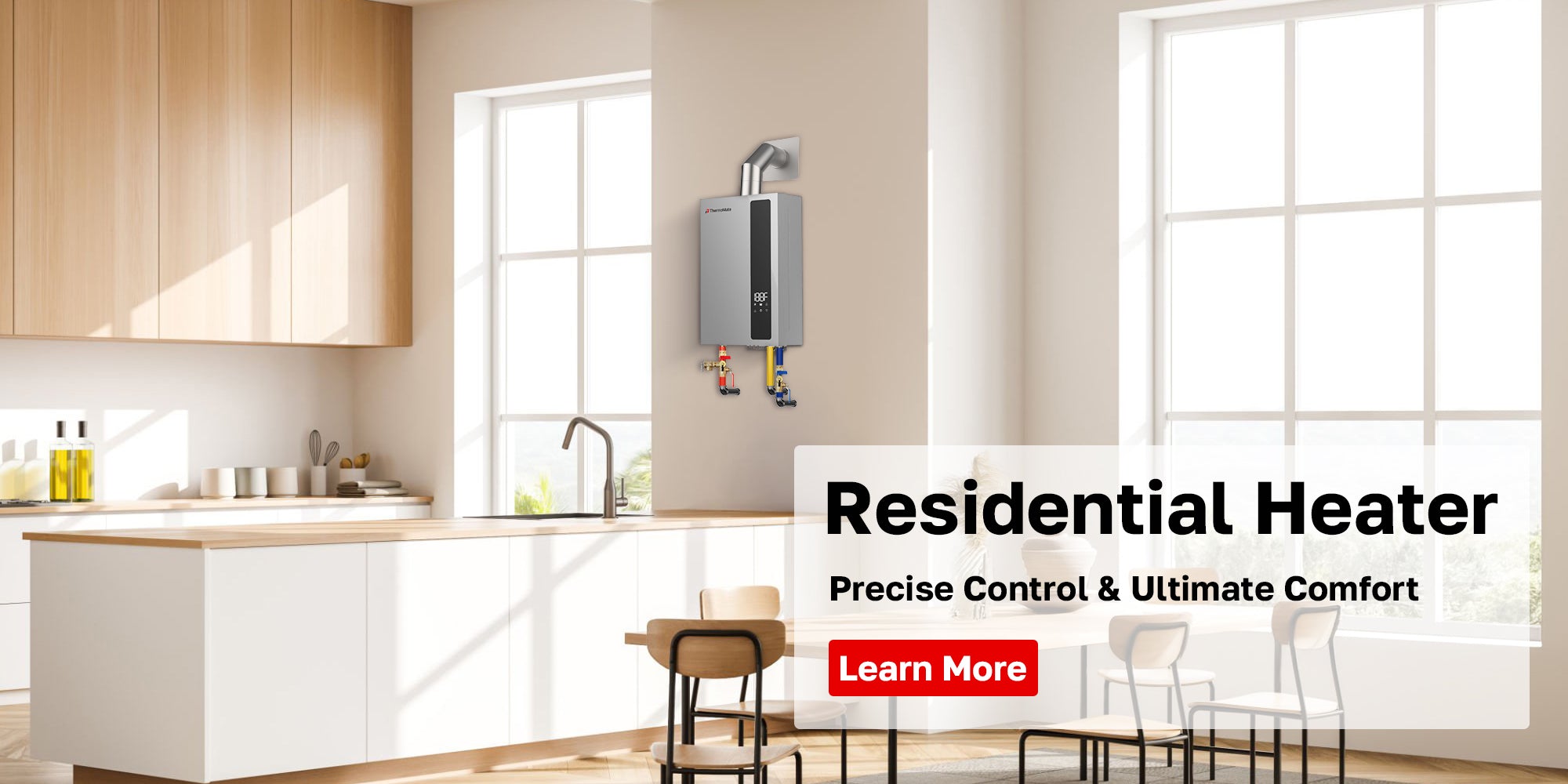 Residential Heater
Precise Temperature Control for Ultimate Comfort