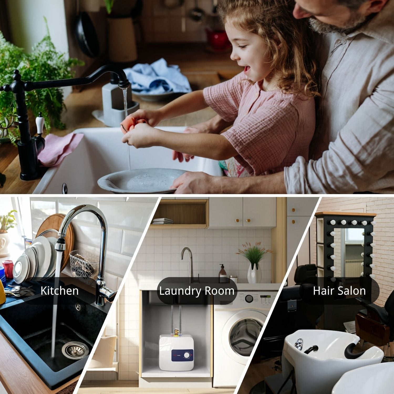 Thermomate Electric Point of Use Water Heater use scene