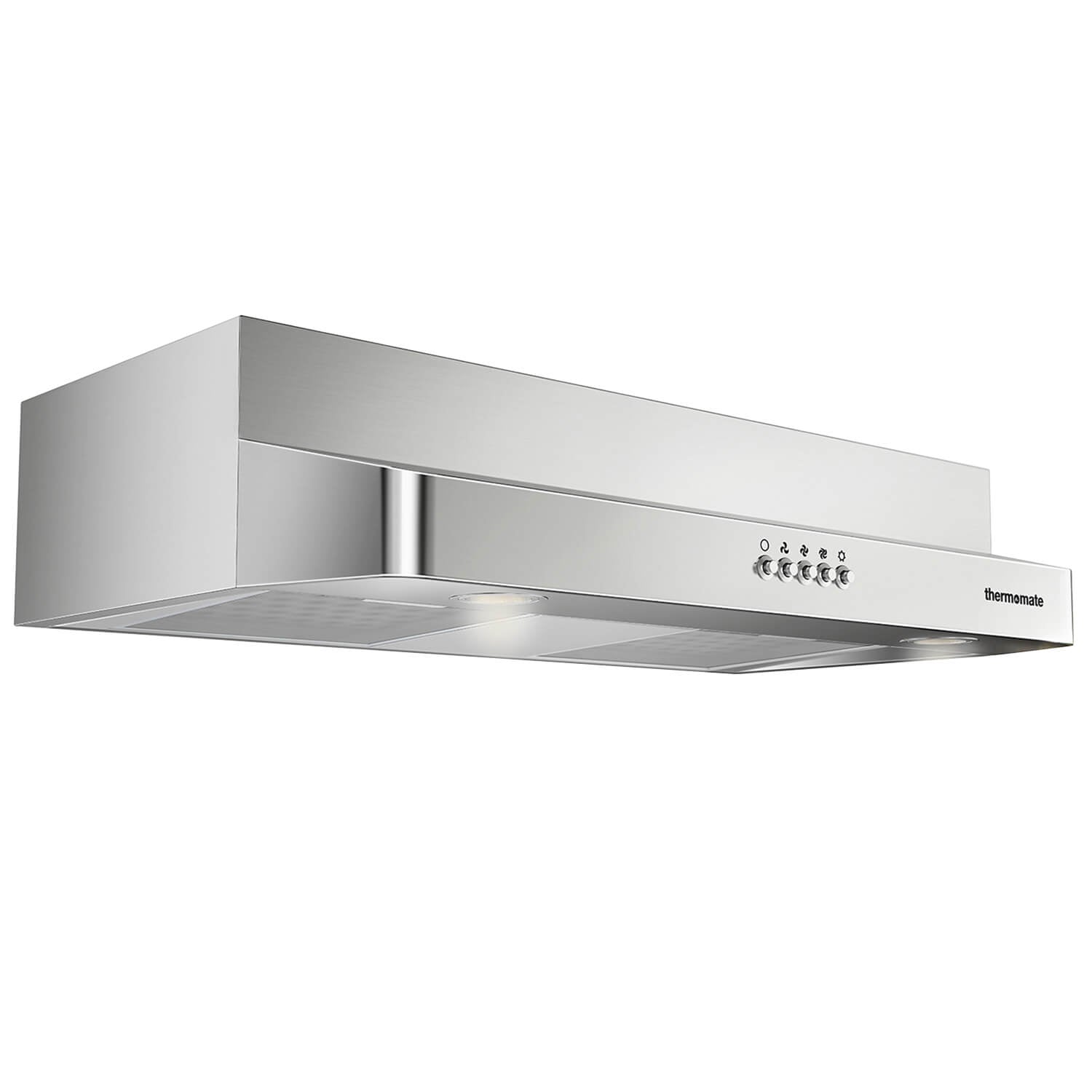 30 inch Under Cabinet Range Hood 230CFM Stainless Steel 3 Speed Kitchen  Vent LED