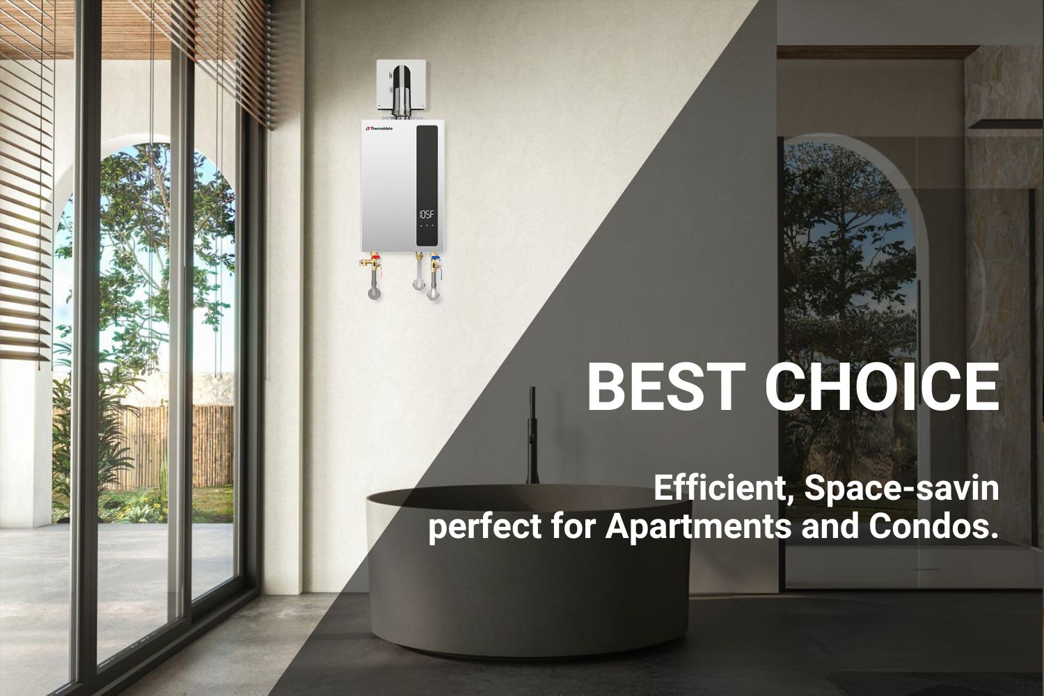 Best Gas Tankless Water Heater for Apartments, Condos, and Small Homes