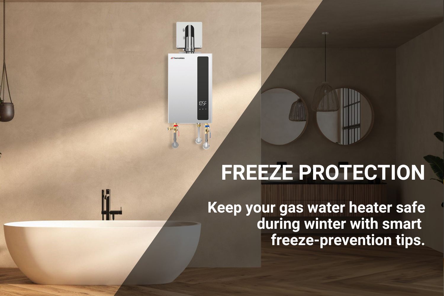Gas Water Heater Freeze Protection Guide: How to Keep Your System Safe in Winter