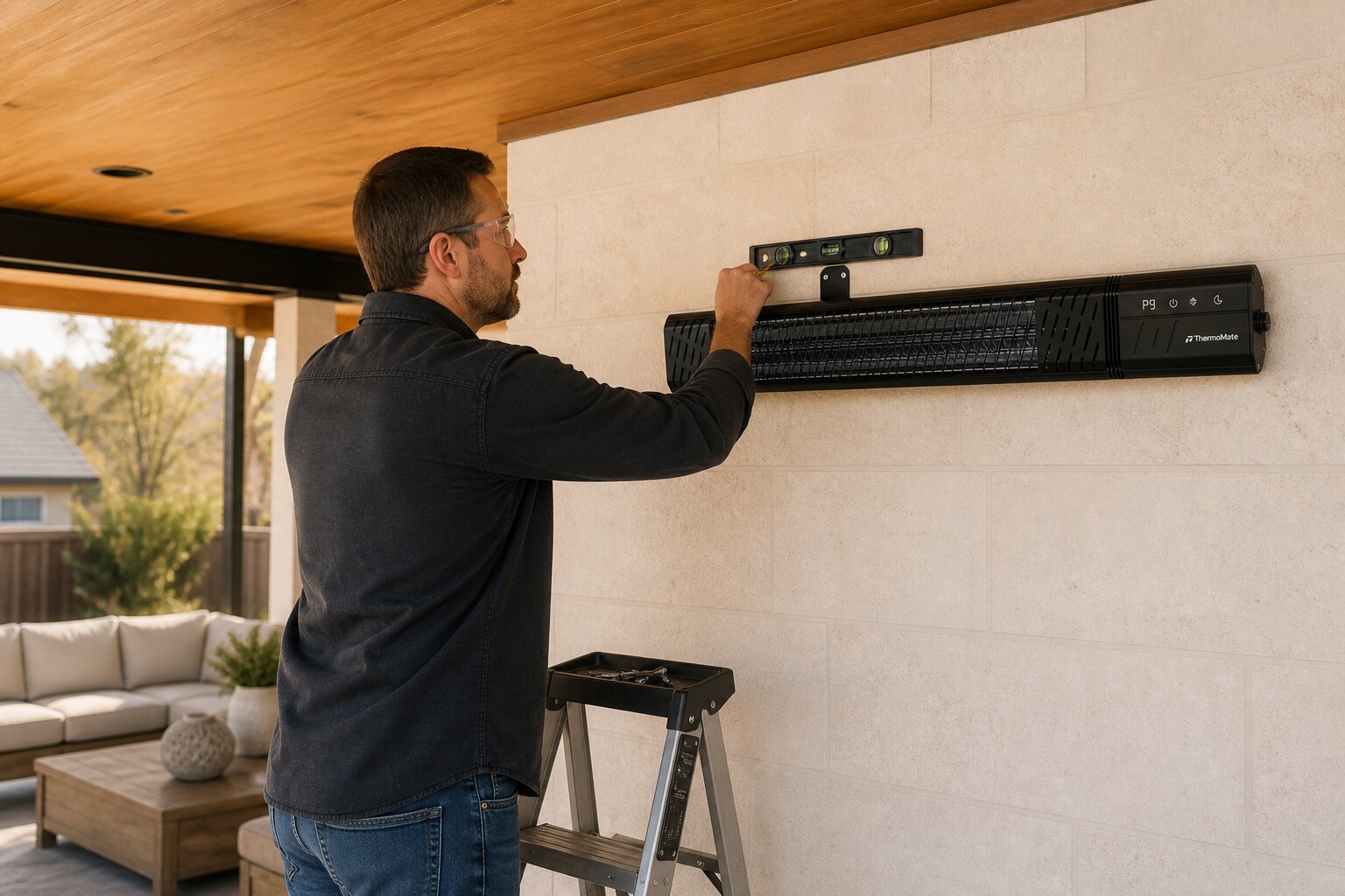 How to Install an Electric Patio Heater: Wall, Ceiling, Tripod & Hardwired Models