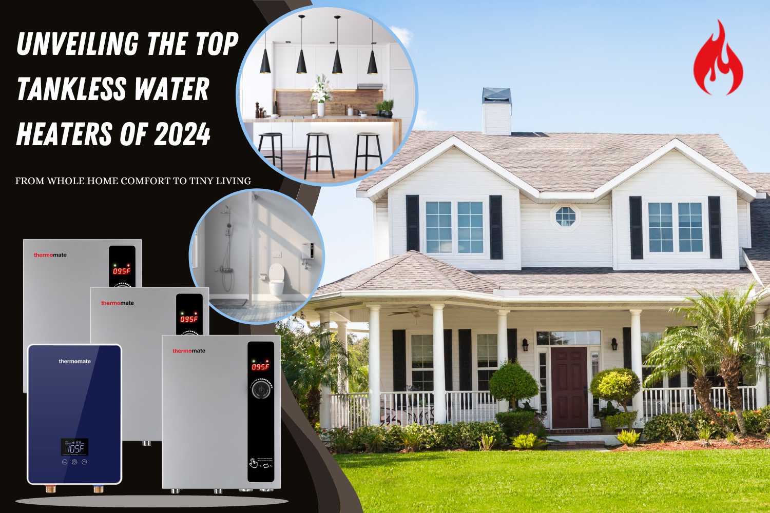 Unveiling the Top Tankless Water Heaters of 2024: From Whole Home Comfort to Tiny Living