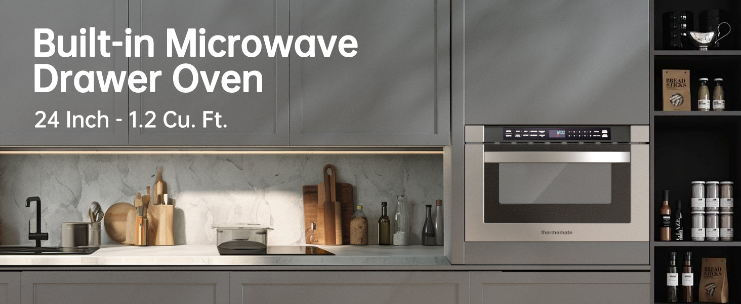 Built-in Microwave Drawer Oven 24 lnch - 1.2 Cu. Ft.