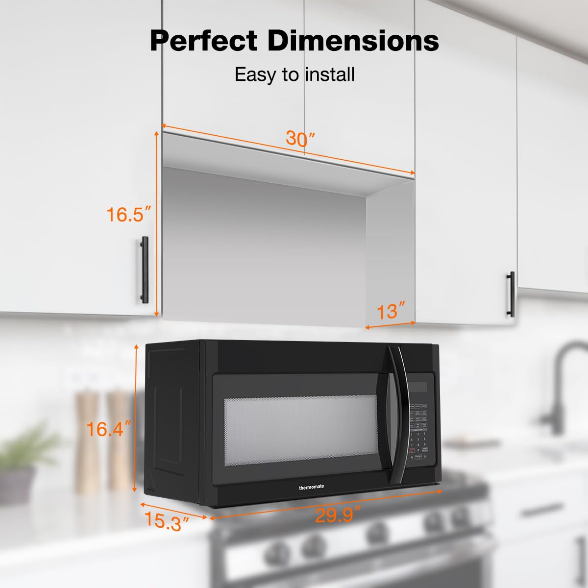 Perfect Dimensions
Easy to install