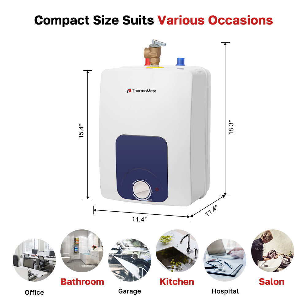 Instant Water Heater VEVOR Electric Mini-Tank Water Heater