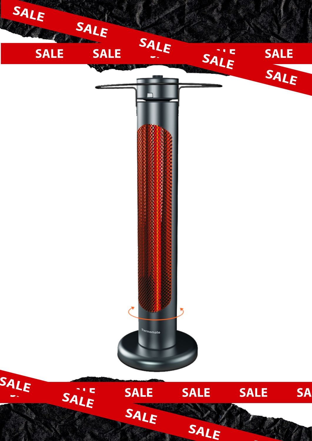 Patio Heater - 1500W | Thermomate Black Friday Sale