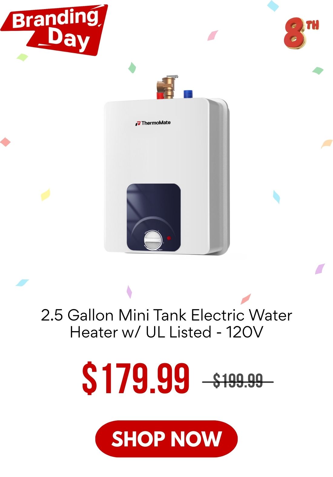 2.5-Gallon-Mini-Tank-Electric-Water-Heater-wUL-Listed-120V