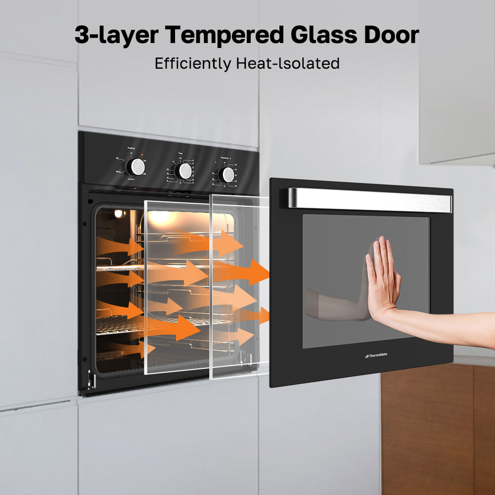 3-layer Tempered Glass Door