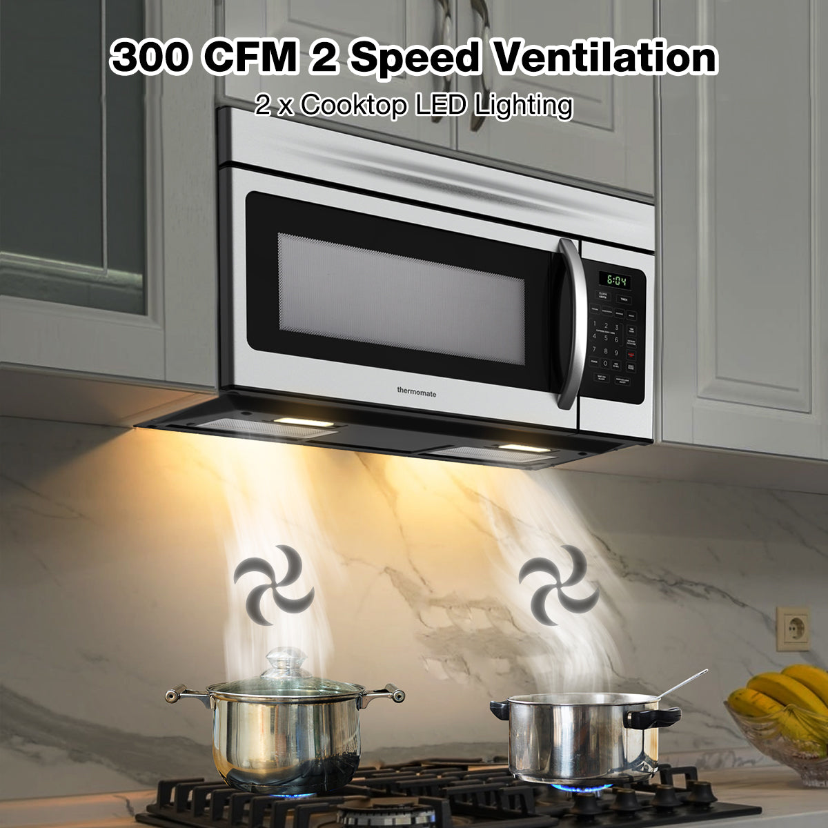 300 CFM 2 Speed Ventilation | Thermomate