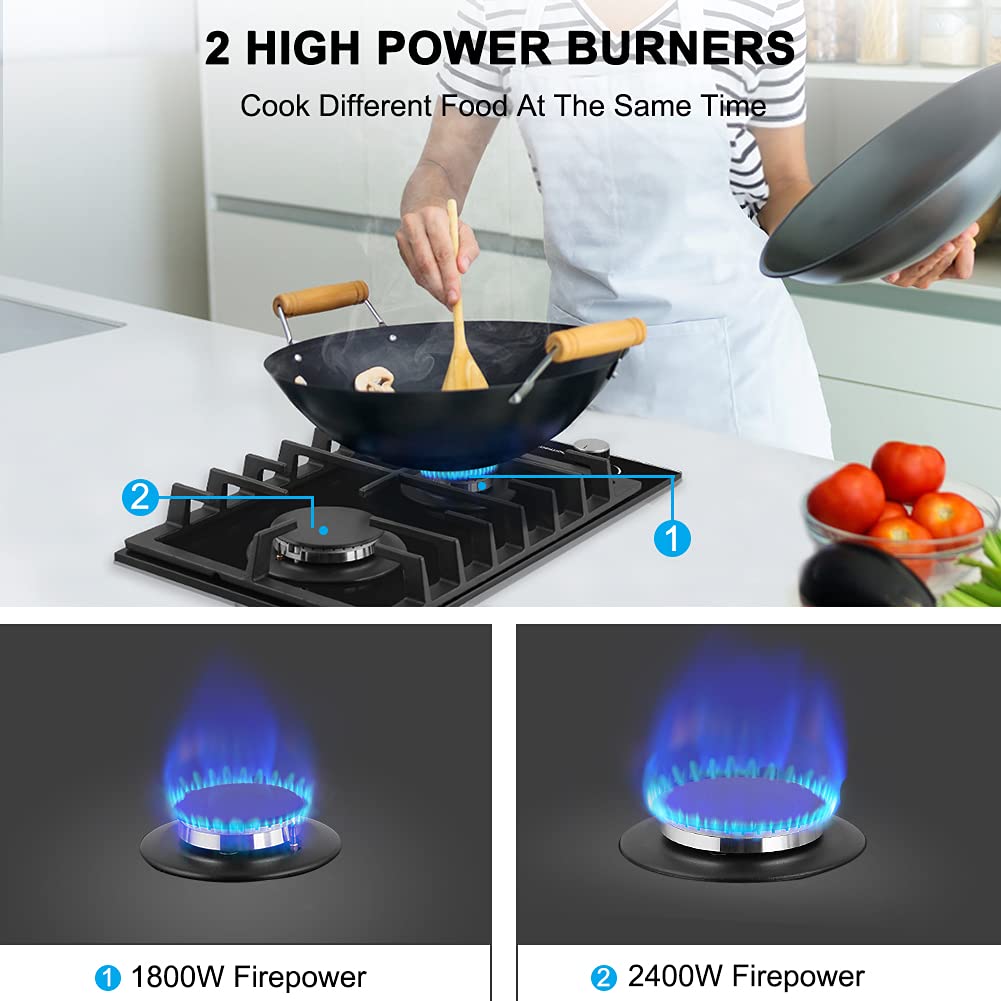 2 High Power Burners | Thermomate