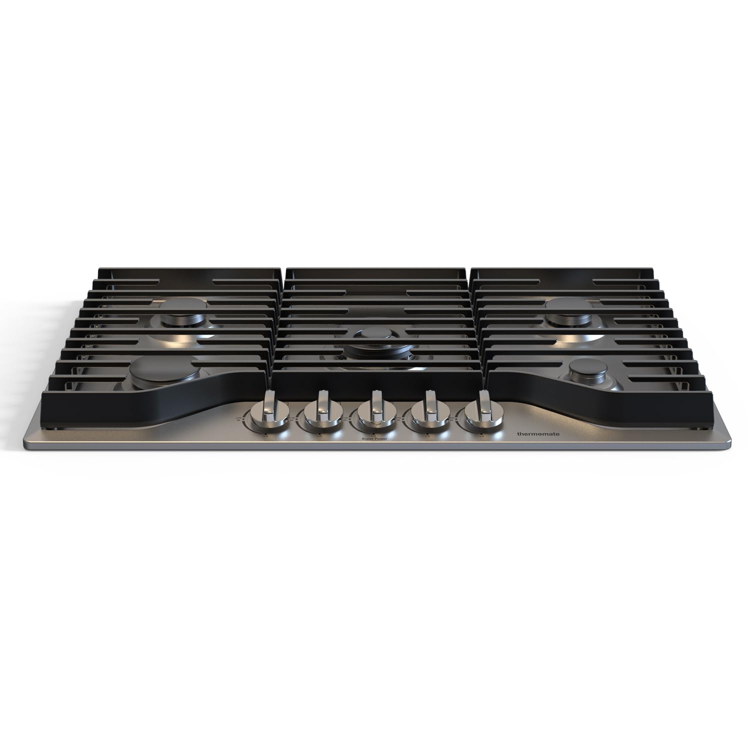 Thermomate 36 Inch Built-In Gas Cooktop w/ 5 SABAF Burners