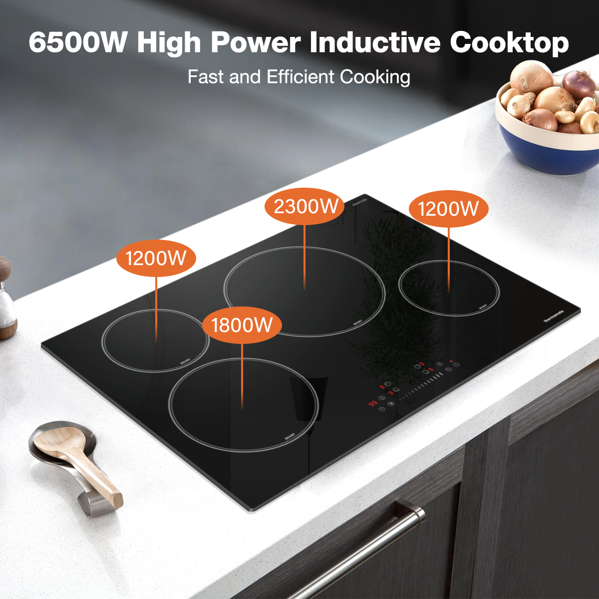 6500W High Power Inductive Cooktop | Thermomate