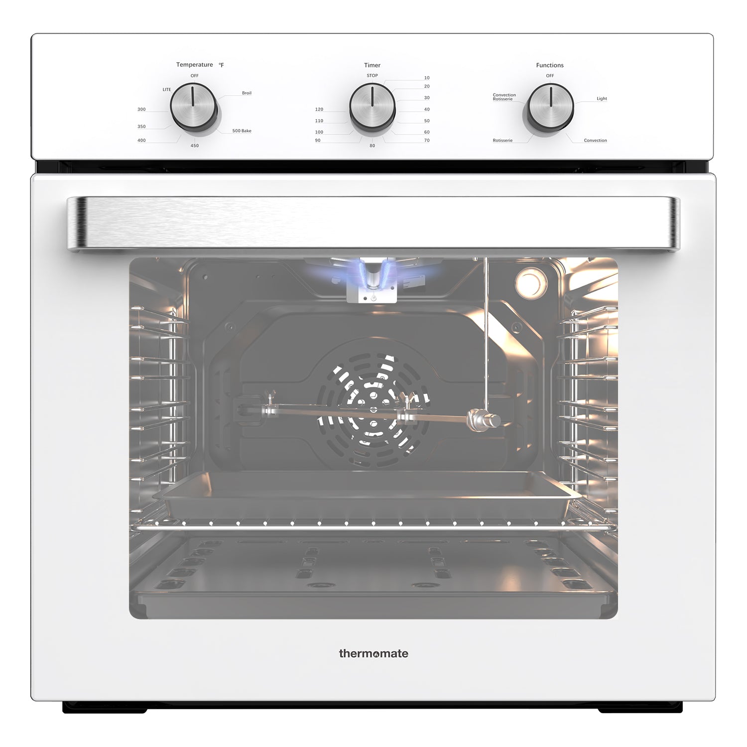 24'' Built-in Convection Gas Wall Oven - 5 Cooking Functions