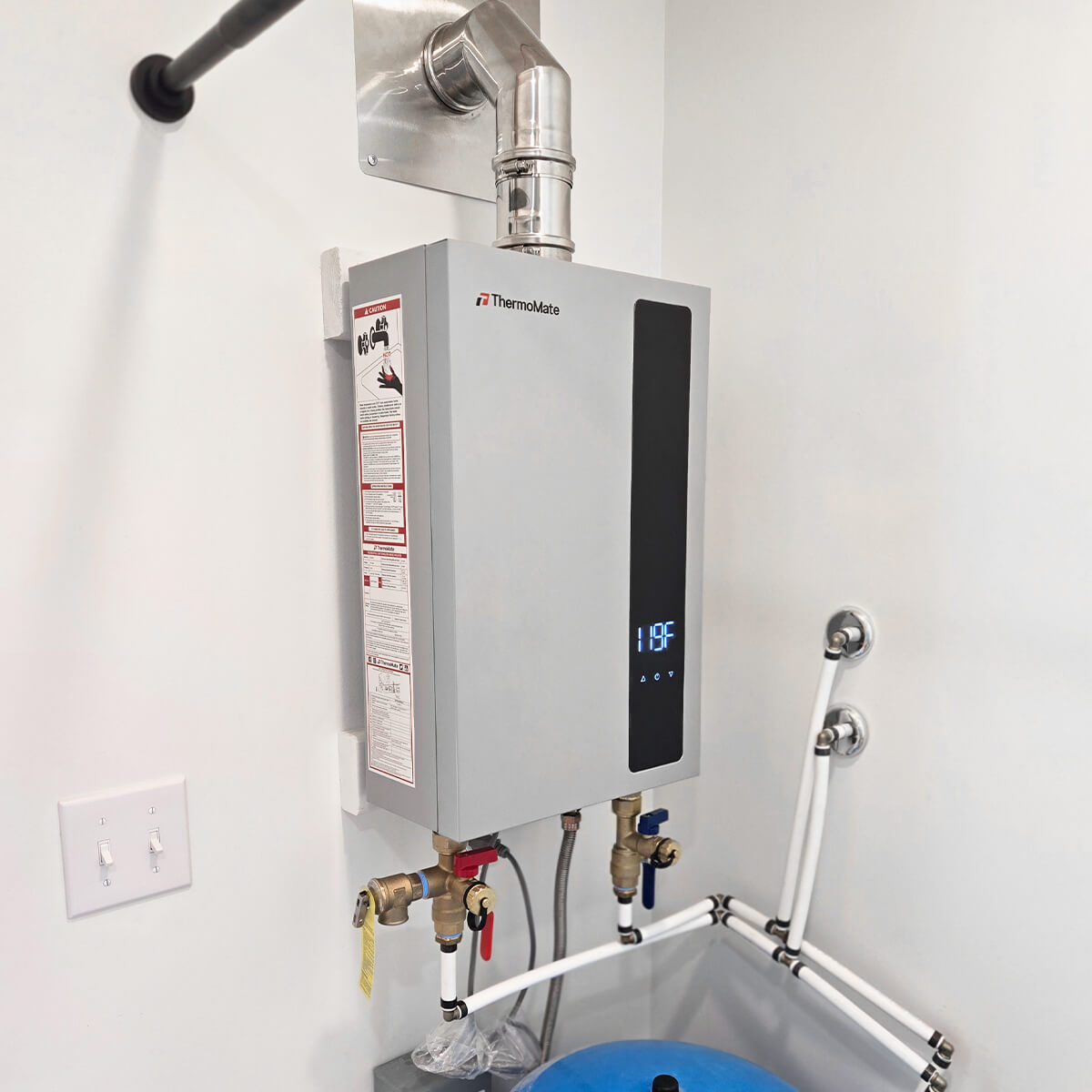 8.0 GPM Residential Natural Gas Tankless Water Heater