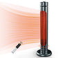 Electric Outdoor/Indoor Patio Heater - 1500W 8 Heating Levels & Timer