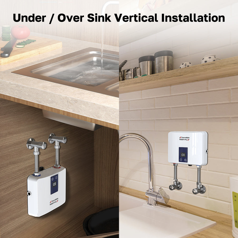 Under /Over Sink Vertical installation