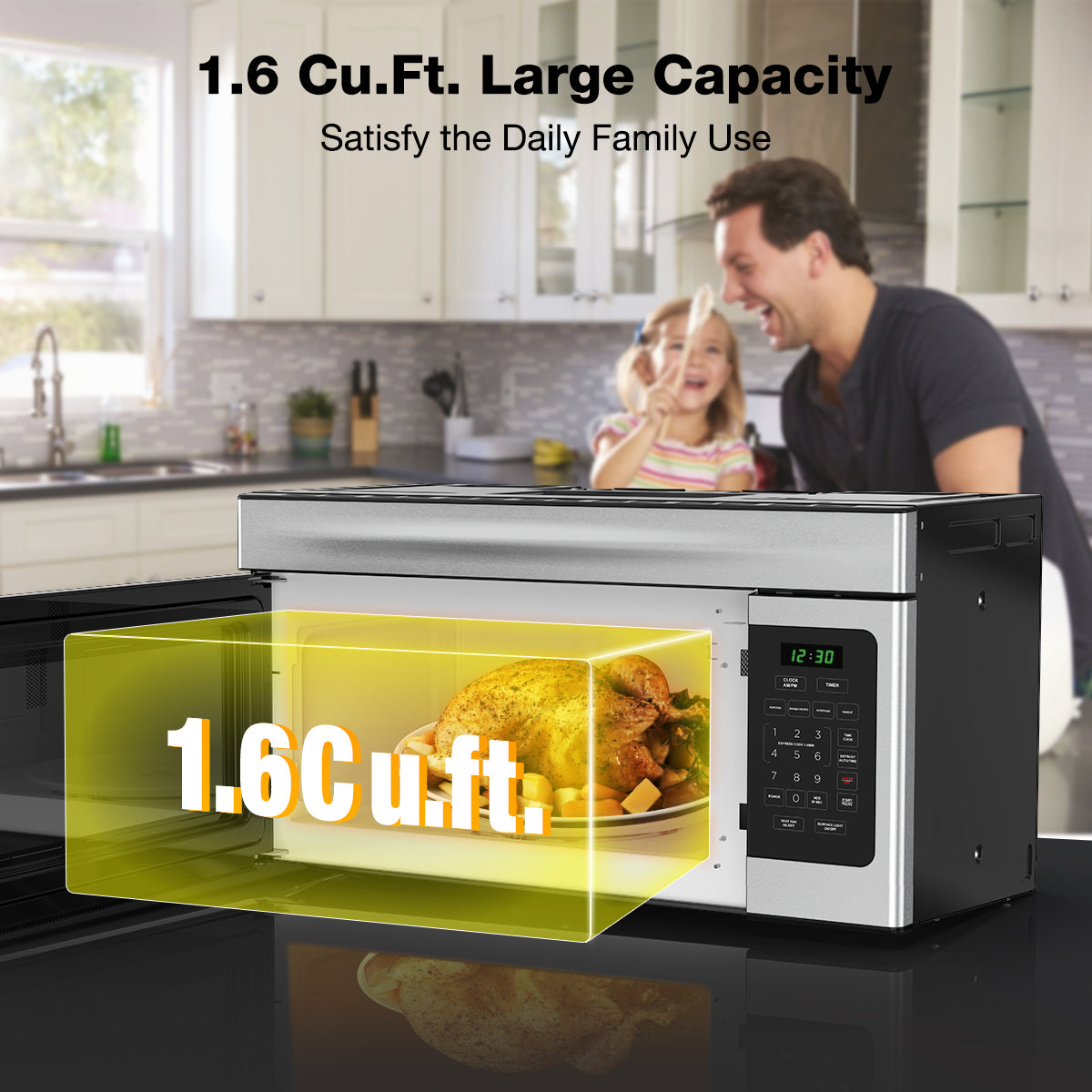 1.6 Cu.Ft. Large Capacity | Thermomate