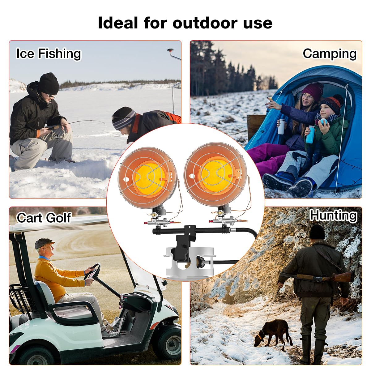 Ideal for outdoor use