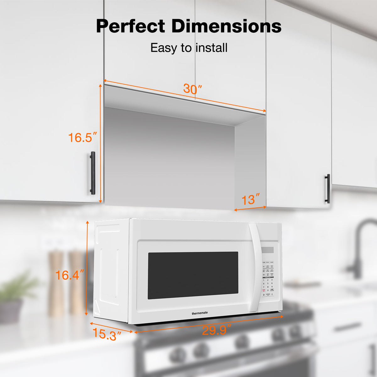 Perfect Dimensions Easy to instal