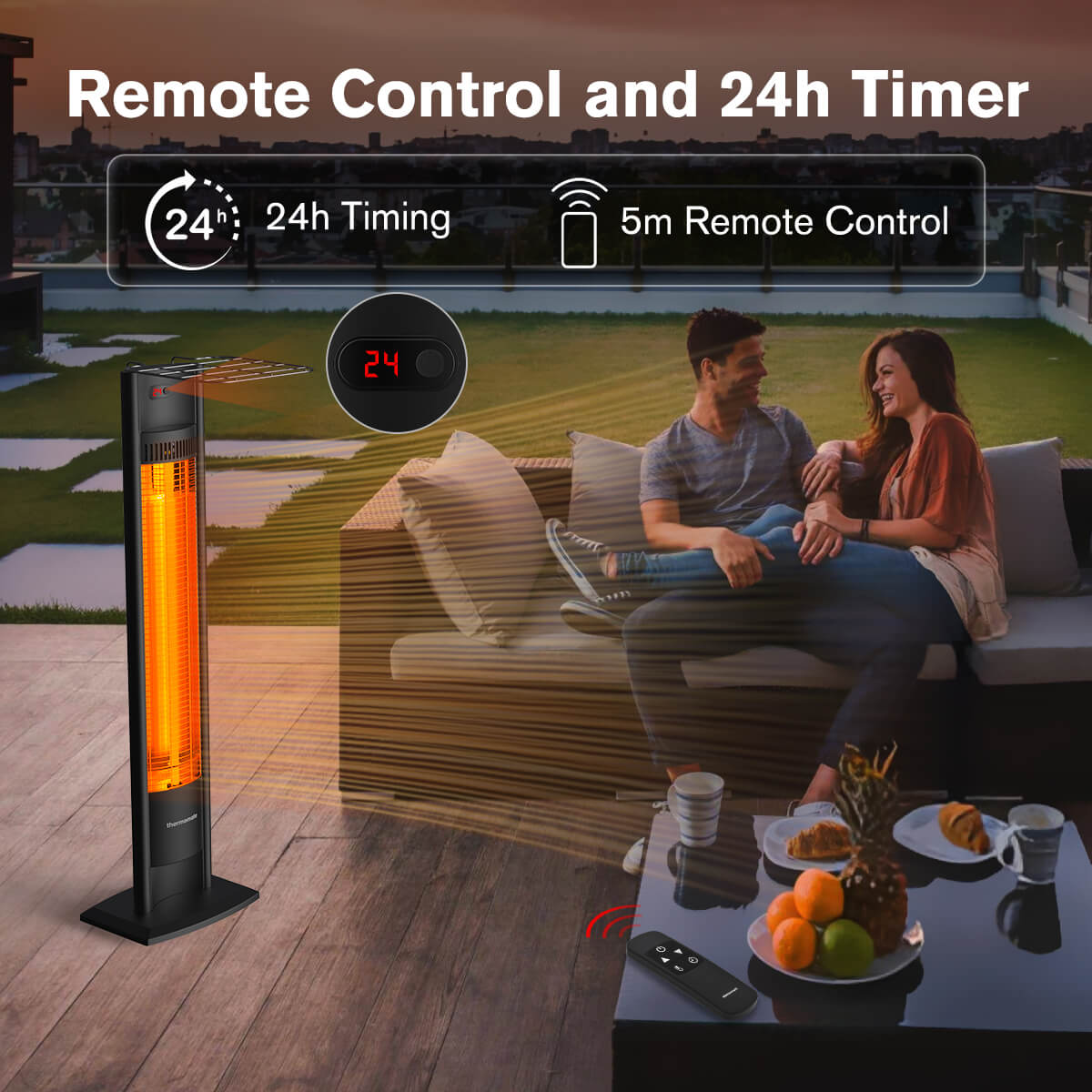 Remote control and 24h Timer